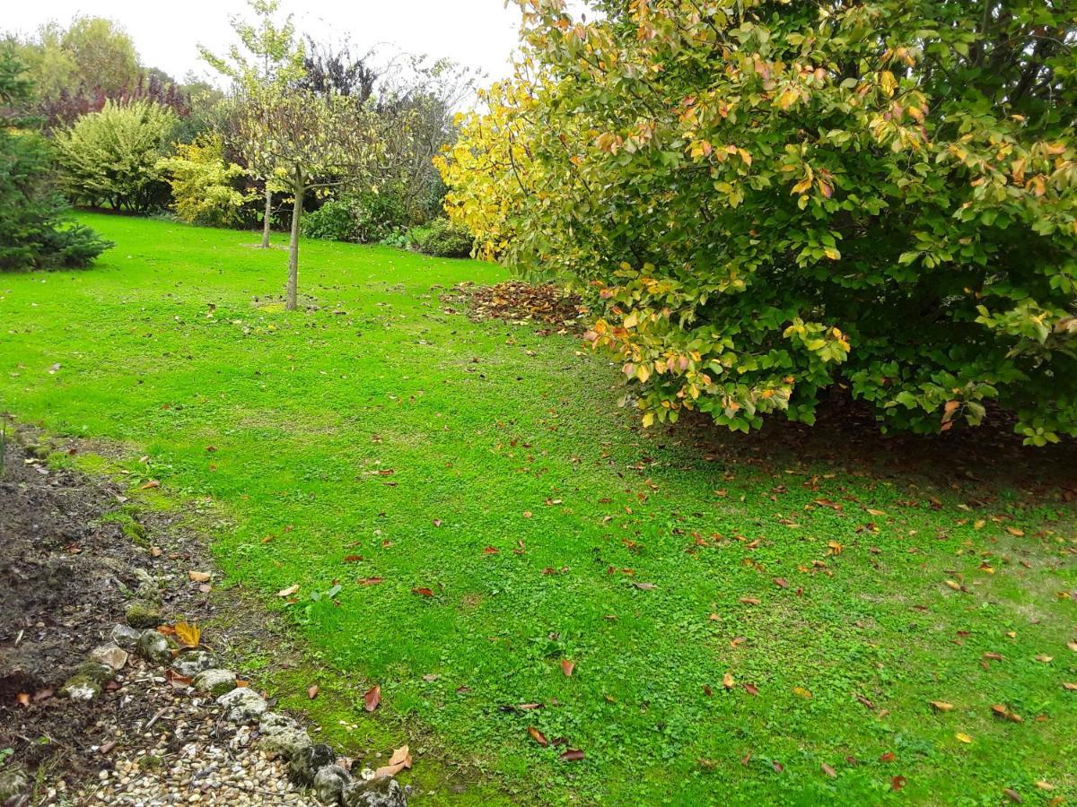 Chambre d'hôtes côté jardin Soulignonne Extérieur photo